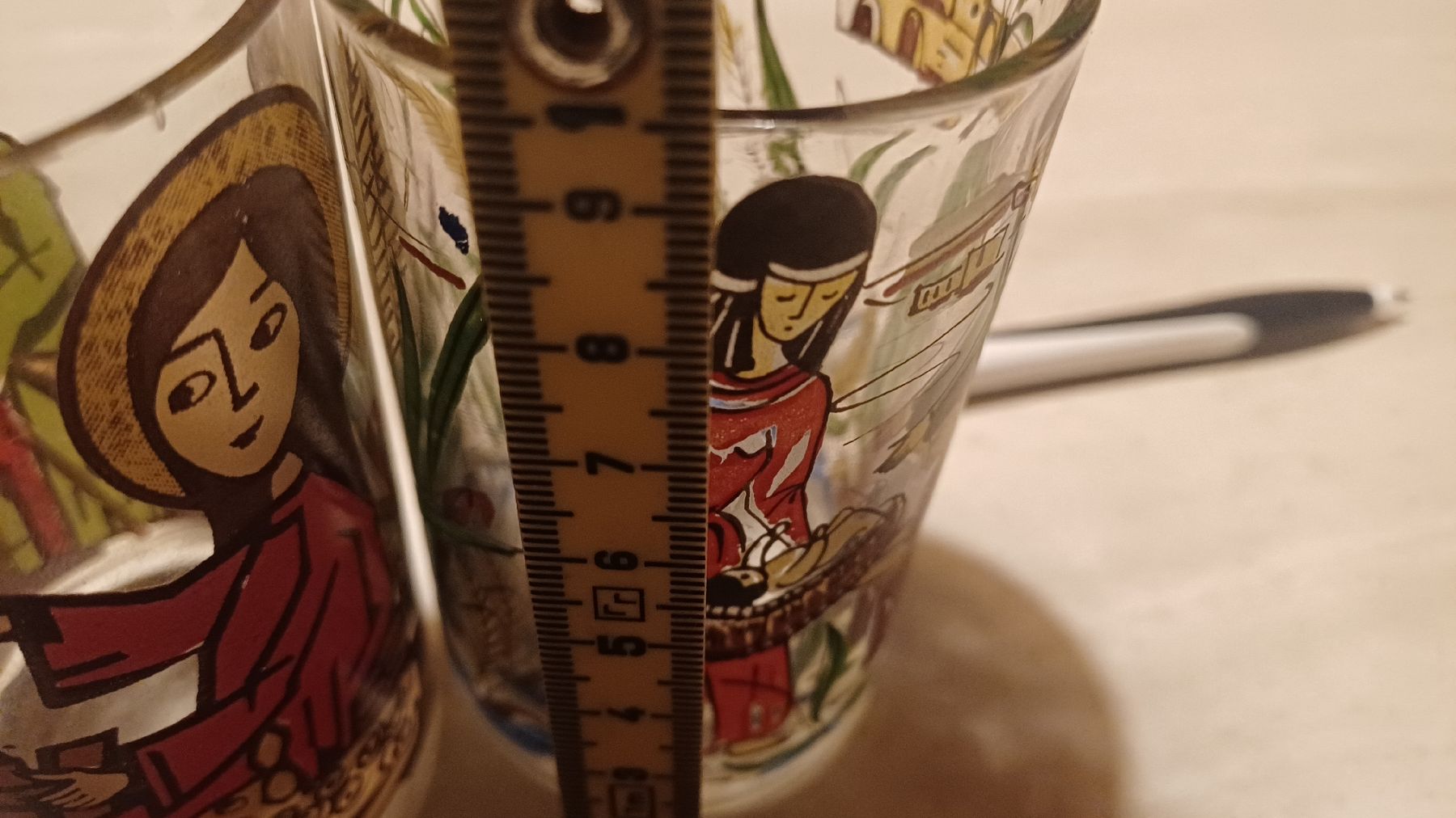 Bicchieri: 2 Vintage Gläser Weihnachten  – Usato da Flawil venduto da Naphtali 6