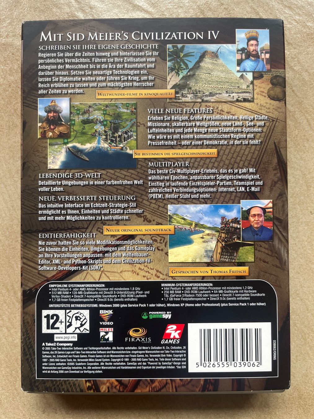 Microsoft Giochi: Jeu vidéo Civilization IV pour PC (coffret) – Usato da Vernayaz venduto da Darkfrost 1