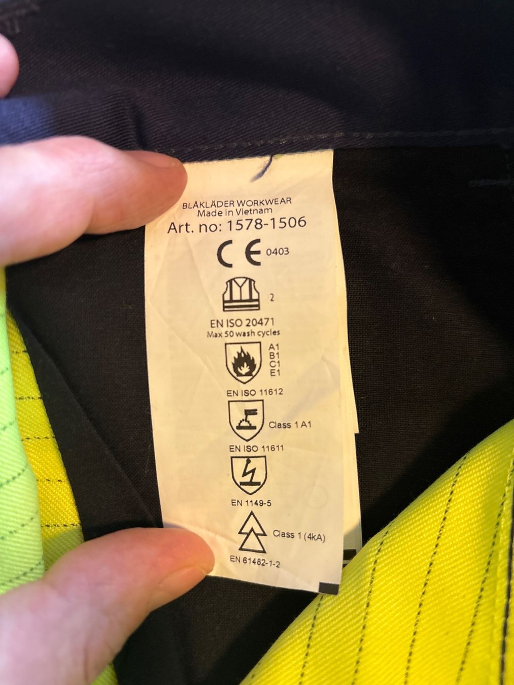 Pantaloni: Blåkläder Schalthose 4kA, Grösse D92 – Nuovo (secondo la descrizione) da Grabs venduto da Trivan 4