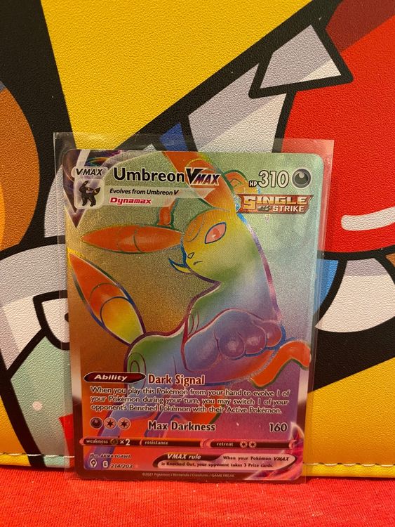 Umbreon VMAX Rainbow Rare Kaufen auf Ricardo