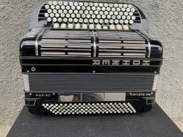 Akkordeon Hohner Morino Artiste VIN gebraucht schwarz