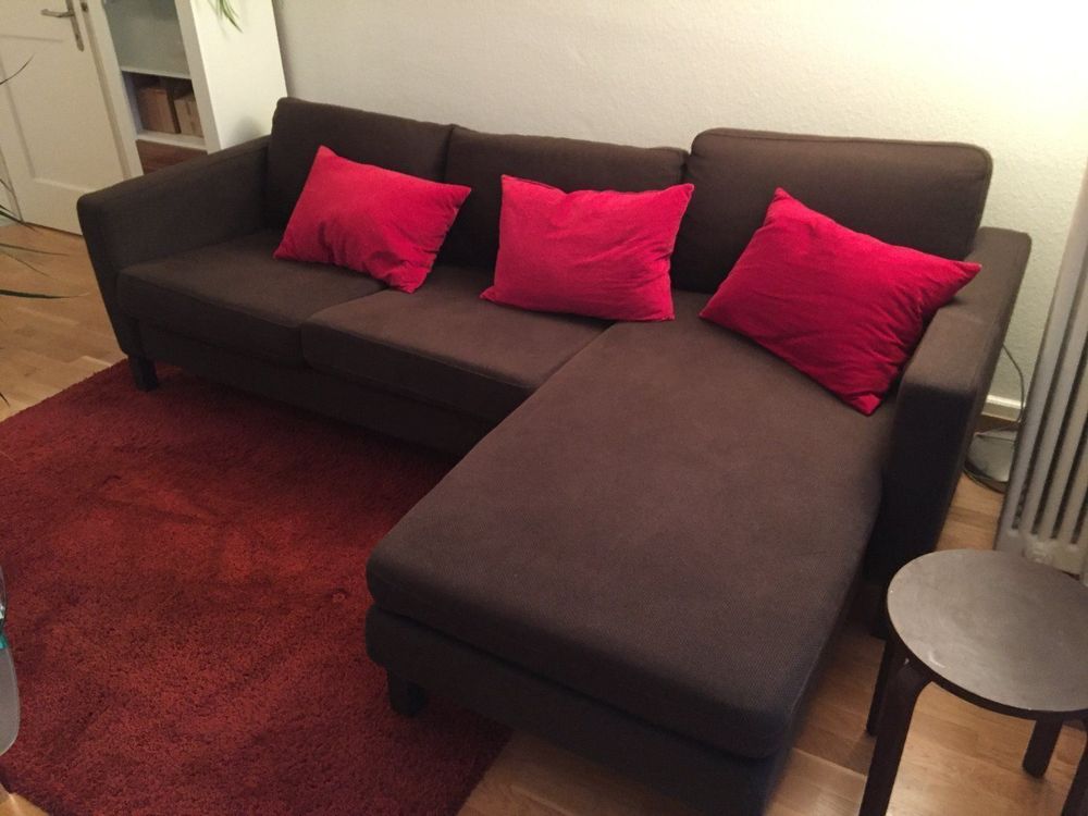 Sofa braun (Ikea Karlstad) Ecksofa Kaufen auf Ricardo