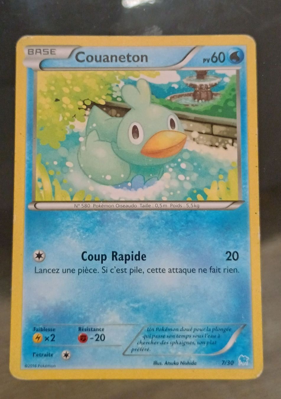 Pokémon Carte collezionabili: Carte Pokémon Couaneton – Usato da Murten venduto da Palli23