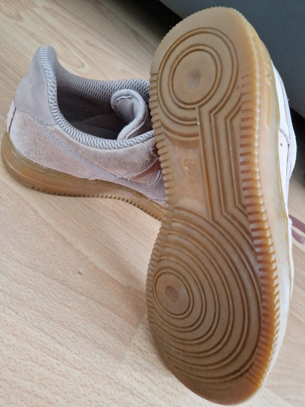 Nike air force rosa wildleder sale