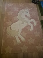 Teppich rosa mit Einhorn