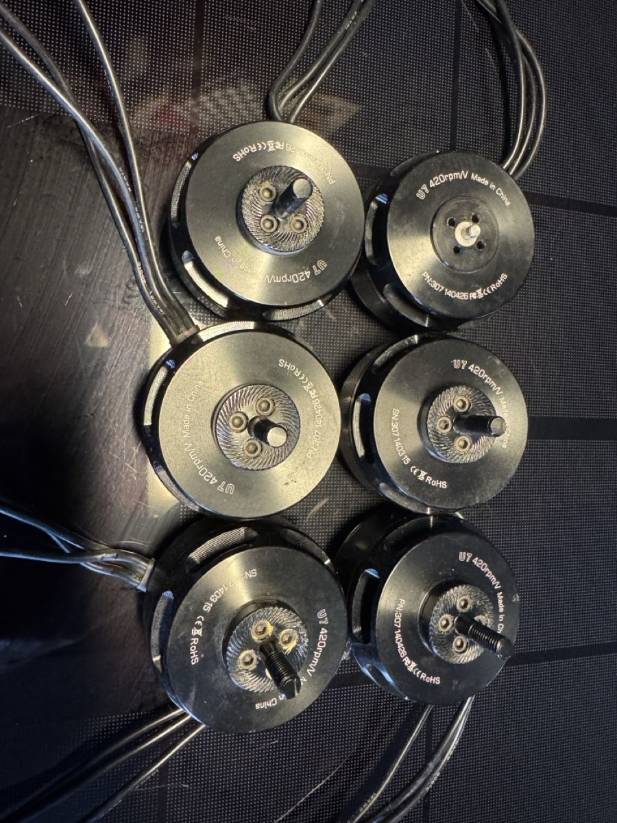 Motori: 6x T-Motor U7 420Kv – Usato da Apples venduto da Xahhax