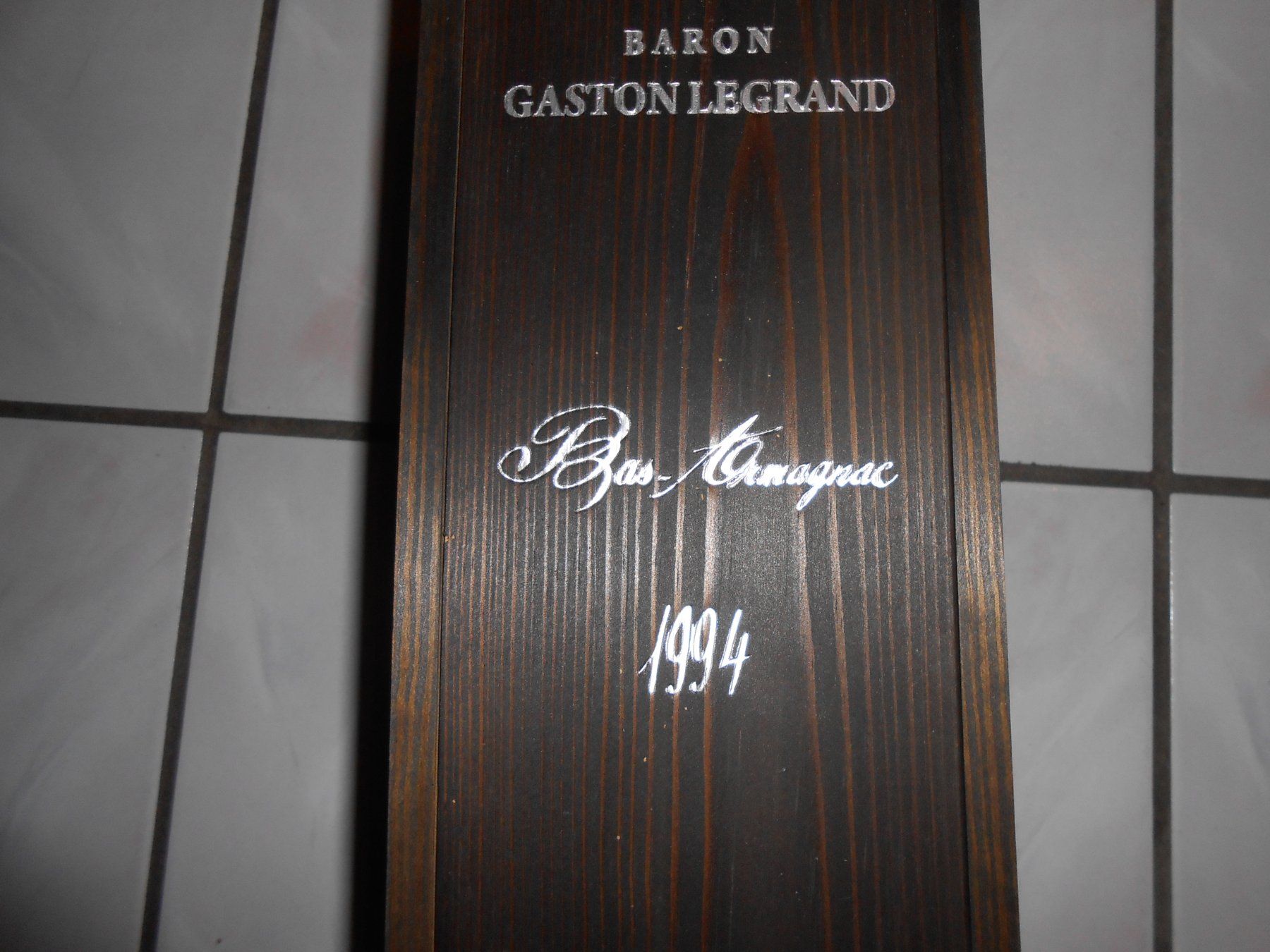Spirituosen: Armagnac Baron Legrand 1994 dès155.- – Neu und originalverpackt aus Léchelles von guibus02 2