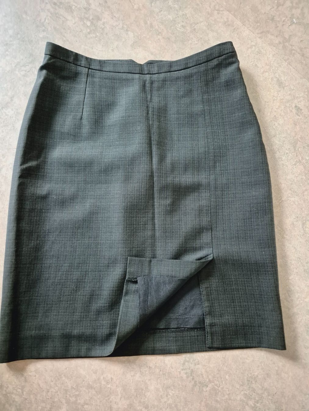Hallhuber Gonne: HALLHUBER ROCK JUPE ANTHRAZIT S BASIC GRAU BLUSE TOP TUNIKA – Nuovo (secondo la descrizione) da Elsau venduto da the-colorful-side 6