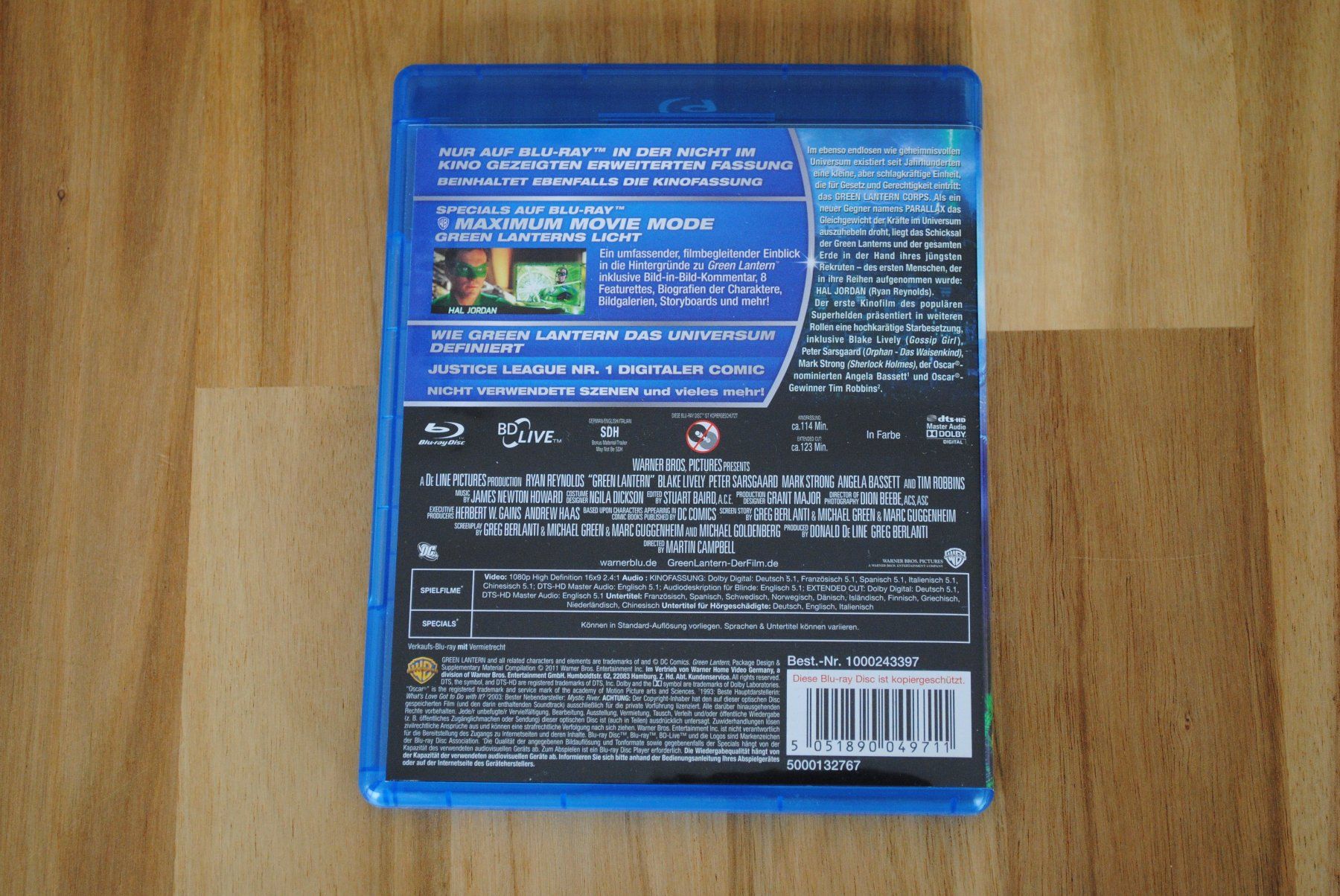 Tous les DVDs: Green Lantern (Extended Cut) – D'occasion à Olten par prusik02 2