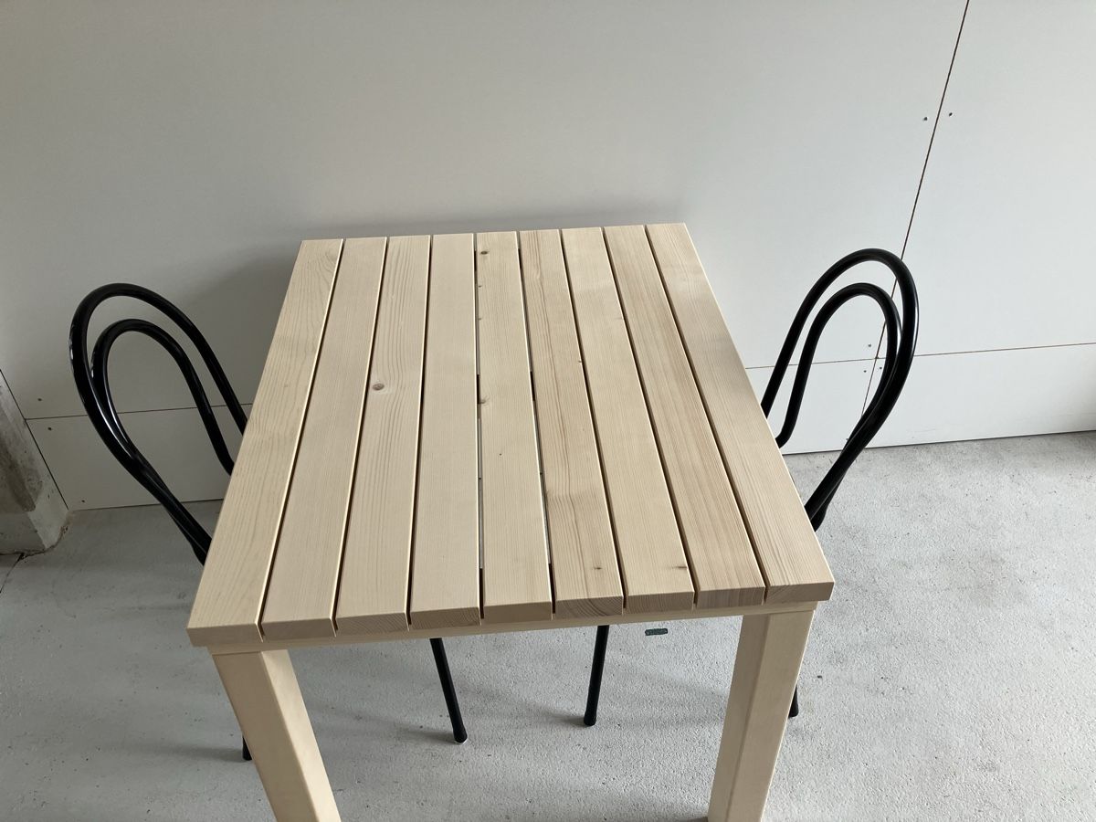 Tische: Gartentisch mit zwei Bistro Stühle – Gebraucht aus Werthenstein von LEGE77 2