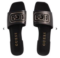 Guess Pantolette black/gold