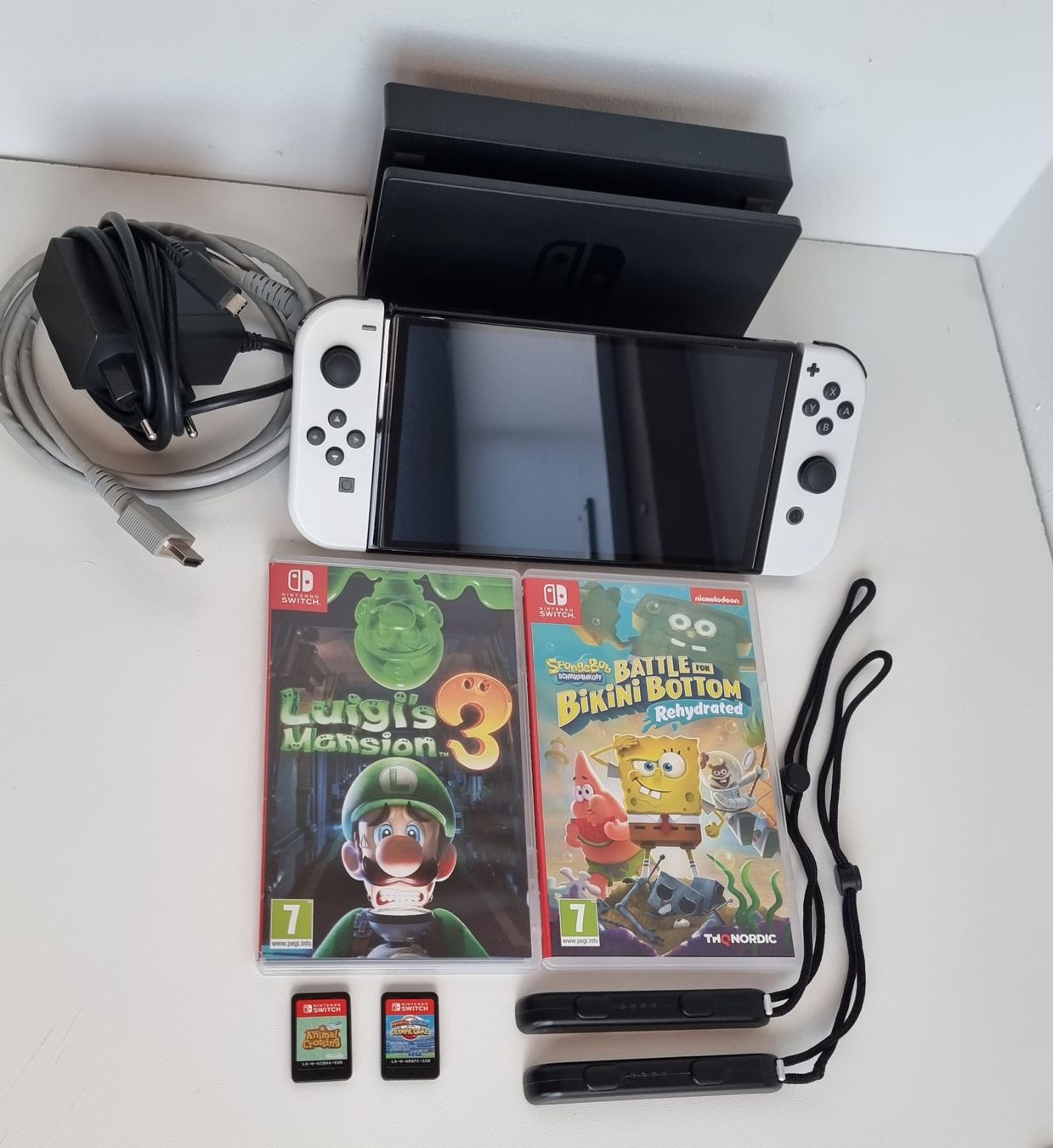 Nintendo Console: Nintendo Switch OLED inkl. 4 Spiele & Zubehör – Usato da Gontenschwil venduto da shop2hand 6