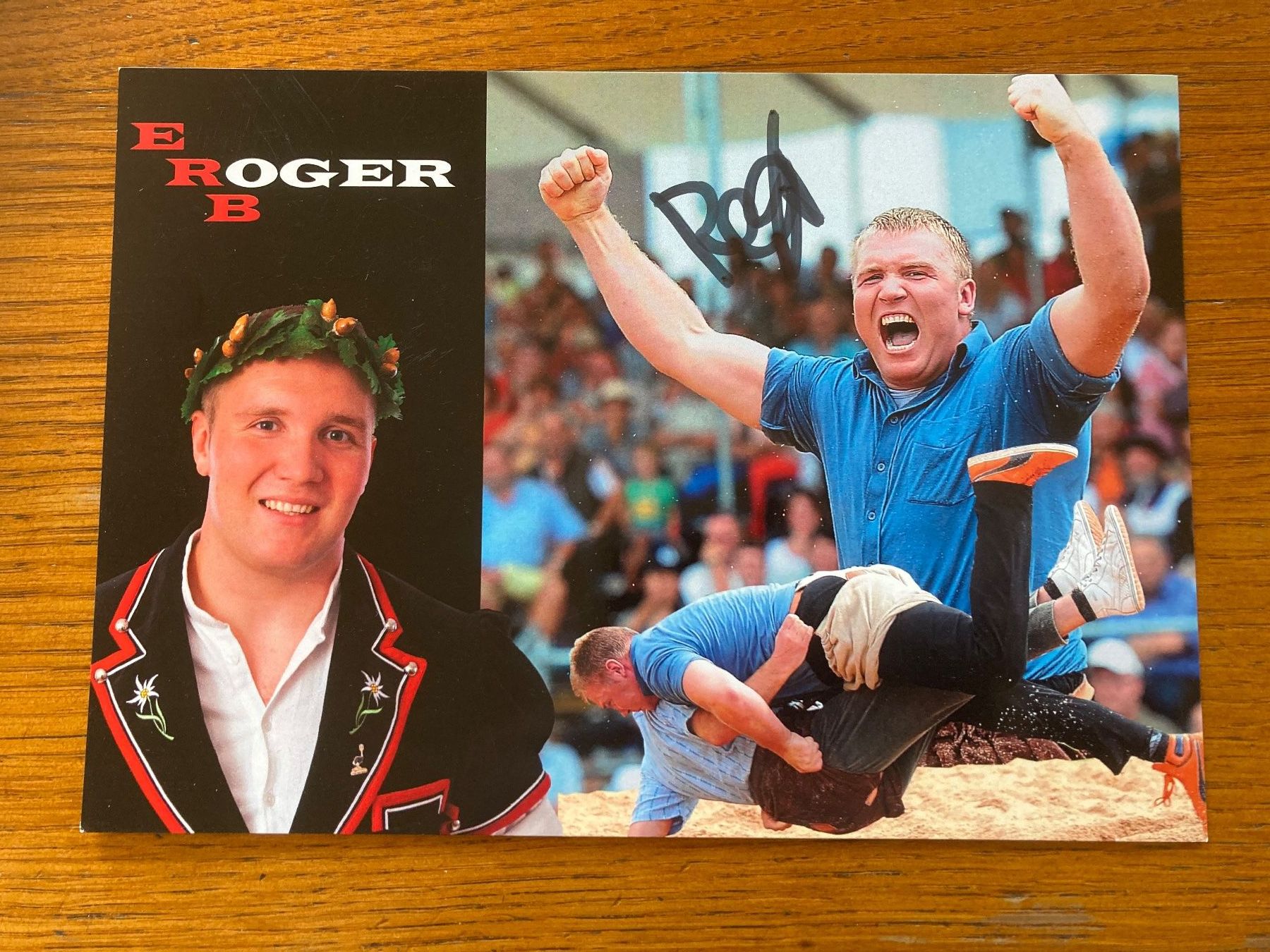 Autogramme: Roger  Erb  /  orig. AK – Neu (gemäss Beschreibung) aus Lovens von Traktor69