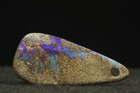 Pierres précieuses: Australischer Boulder Opal Anhänger - 17ct – Neuf (Voir description) à Lauerz par Little-L-77