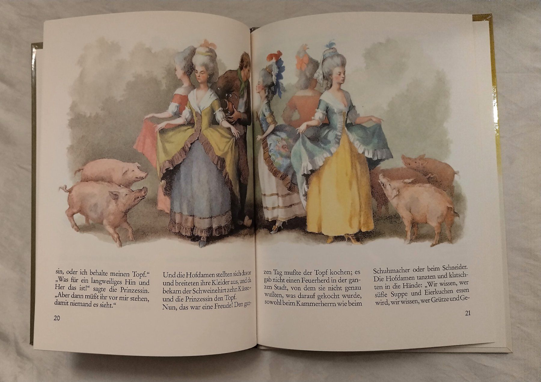 Libri: Der Schweinehirt - Andersen Märchen / Bilderbuch ab Fr. 8.- – Usato da Bellach venduto da JingleJerry 5