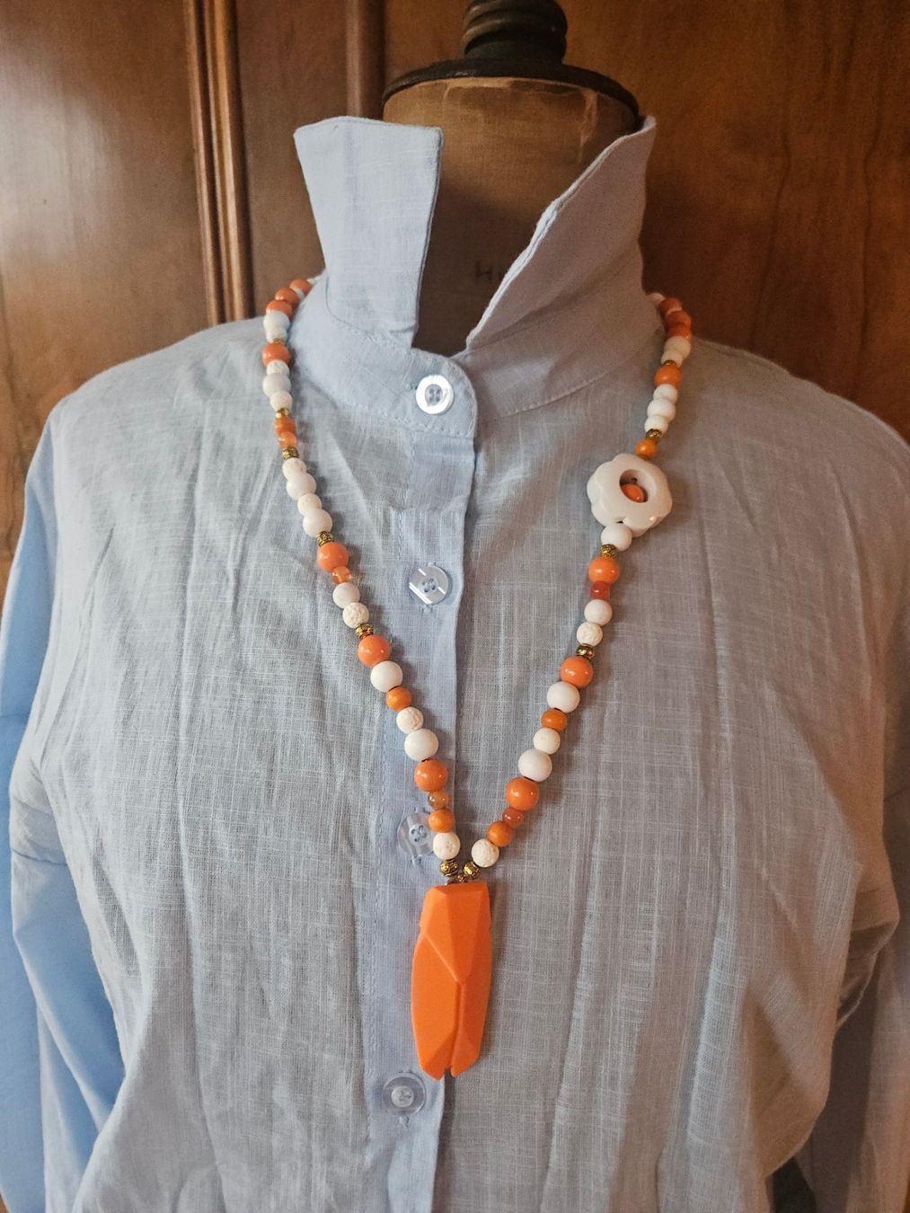 Catenine: Collier avec cigale pour l'été – Nuovo e nell'imballaggio originale da Thônex venduto da lacomtessedesfees