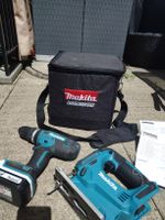 Makita Akku Stichsäge und Bohrer mit Tasche 