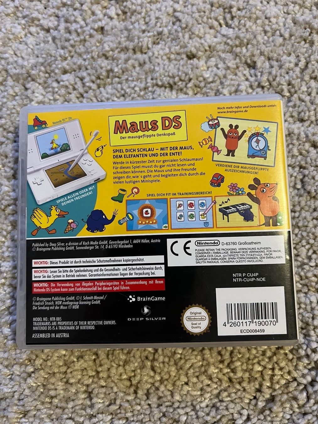 Nintendo Giochi: Maus DS für Nintendo DS – Usato da Winkel venduto da RiMa95 2