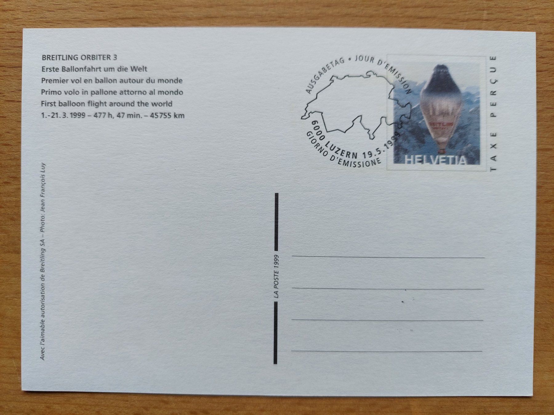 Autografi: Original Autogramm Bertrand Piccard – Usato da Obfelden venduto da Foto_Bild_Kunst_Buch 1
