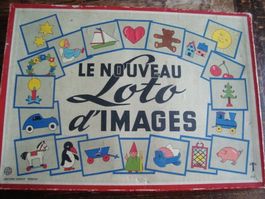 Jeu vintage "Le Nouveau Loto d'Images" de Carlit
