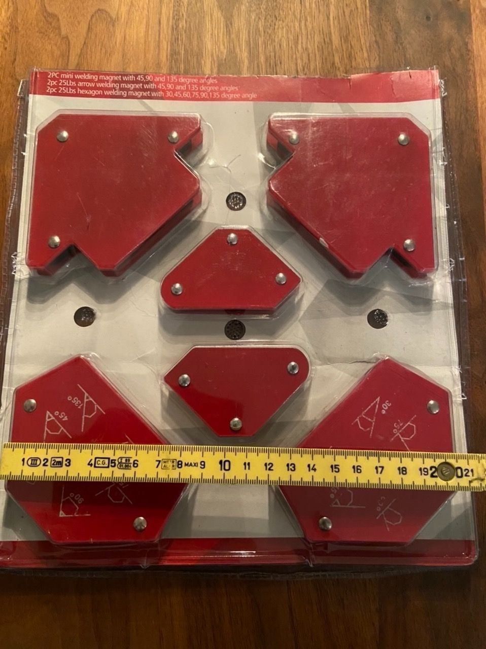 Calamite: Schweissmagnet 6 Pcs.Rot SET RED / NEU!! MAGNETE ! – Nuovo e nell'imballaggio originale da Seon venduto da Aaargauer01 8