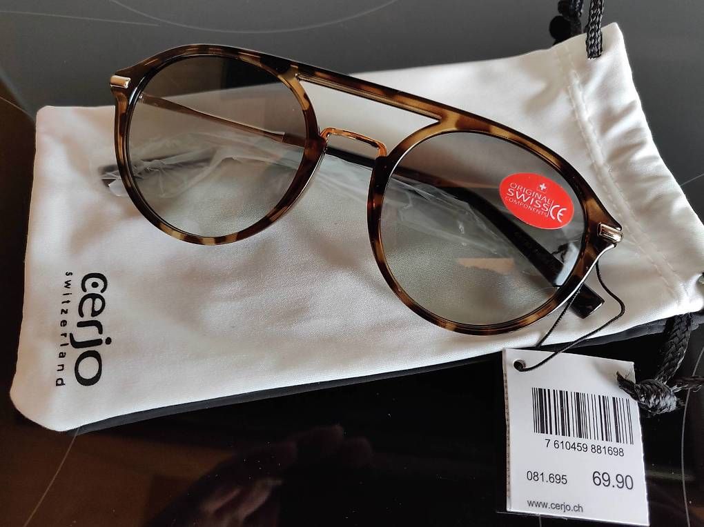 Brillen & Gläser: Lunettes de soleil Cerjo NEUVES 30.- – Neu und originalverpackt aus Mathod von fan_jqp9