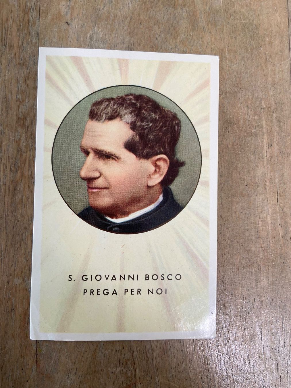Foto & Immagini: Andachtsbild Giovanni Bosco prega per noi – Usato da Luzern venduto da waterfront1