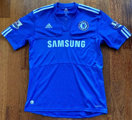Chelsea Home Shirt - 2009/10 - mit Print Terry