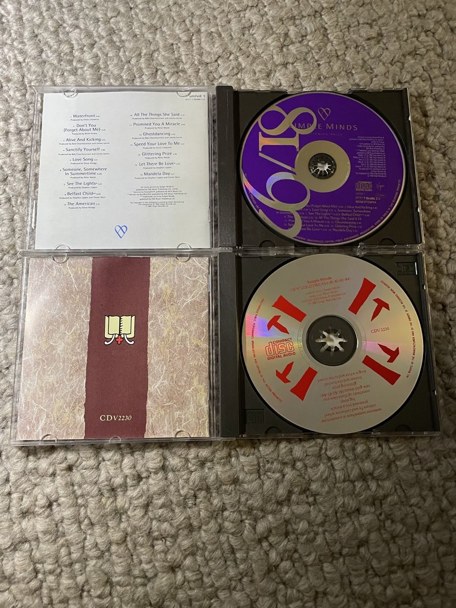 CD: 2x Simple Minds  – Usato da Reinach AG venduto da trigger7811 1