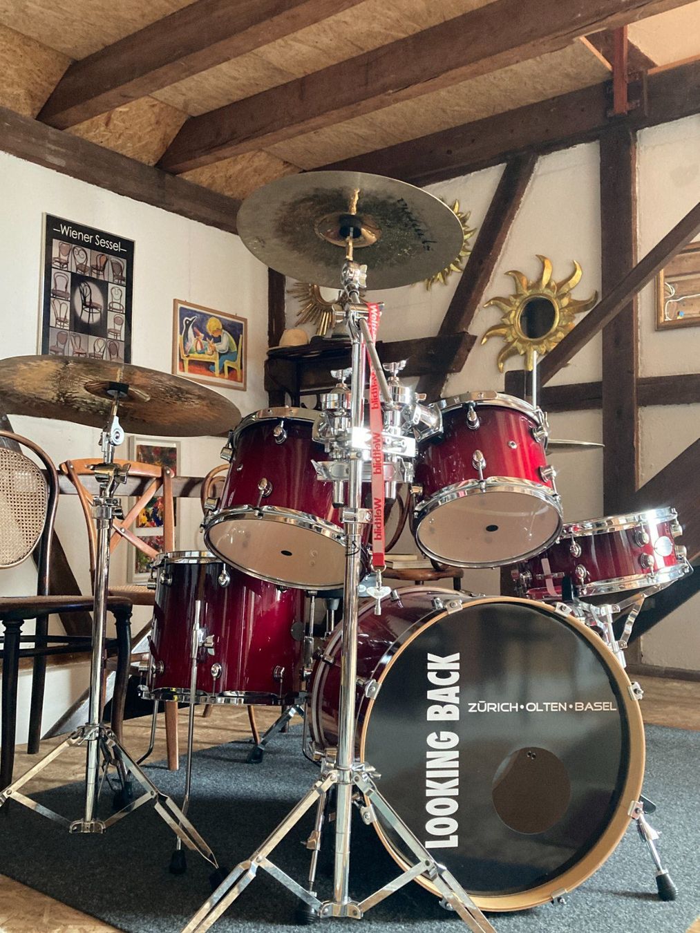 Strumenti musicali: Schlagzeug S.C.S – Usato da Bottmingen venduto da ditschli63