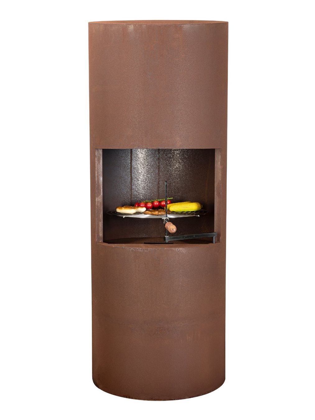 Camini: Cheminée "Cylindro", Rost, Ø 67 x 185cm – Nuovo e nell'imballaggio originale da Triengen venduto da Michele-G 2