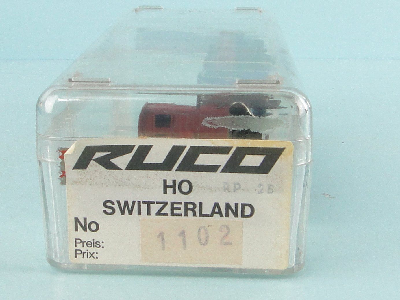 Modellini di ferrovie: Ruco 1102 SBB Flachwagen S97829 – Usato da Bülach venduto da cann11 2