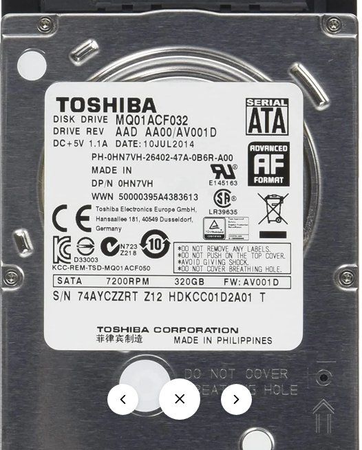 TOSHIBA MQ01ABD032 320.0 GB 2.5 Zoll | Kaufen auf Ricardo