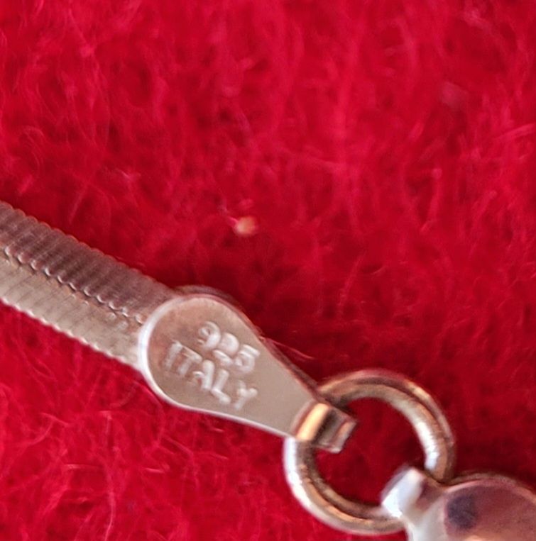 Catenine: Silberkette mit Anhänger - Pendant and Chain - Silver 925 – Usato da Genève venduto da Litmus 4