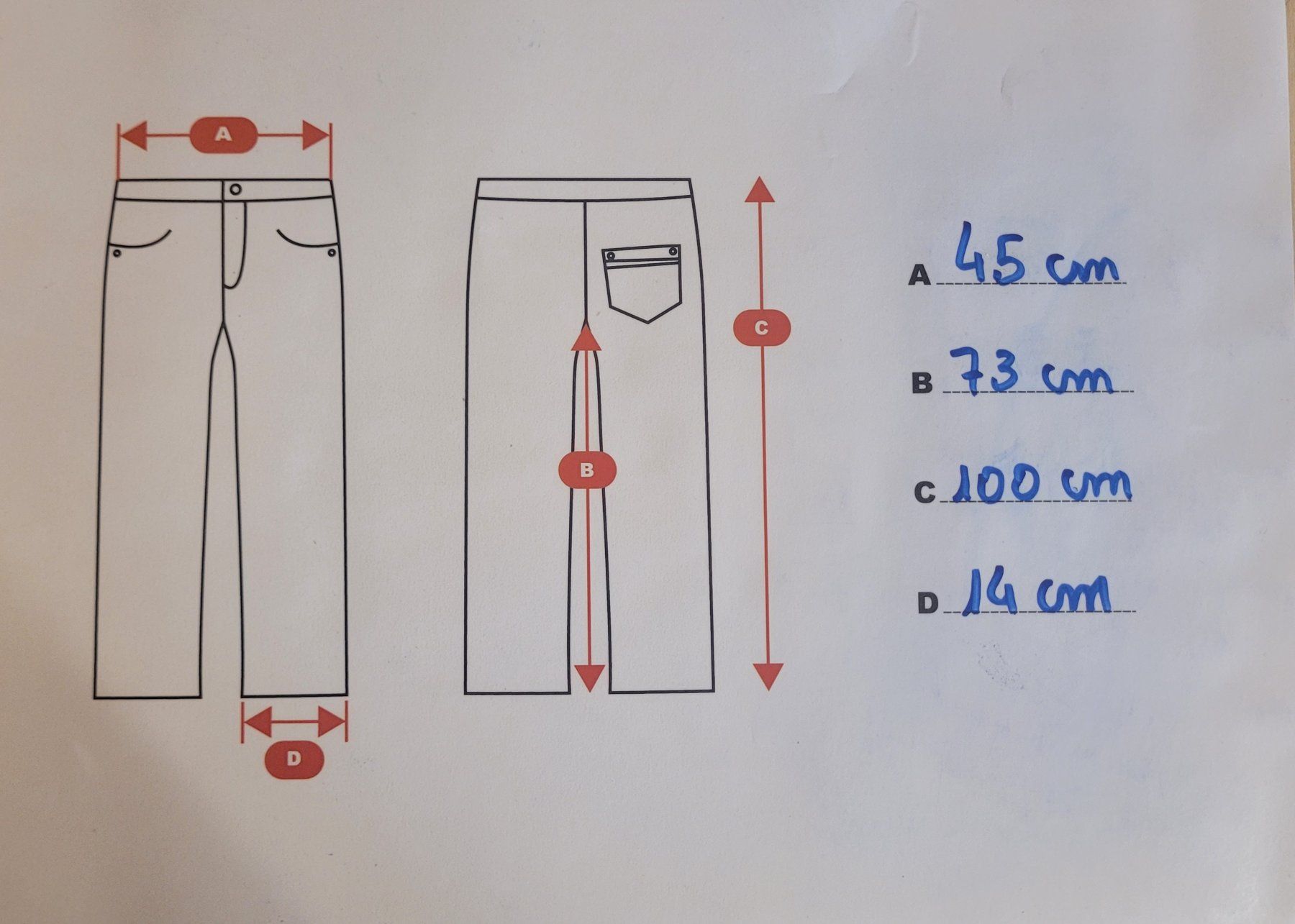 H&M Pantaloni: H&M Pantalon bleu marine – Usato da Lausanne venduto da PlusValue_Lausanne 4