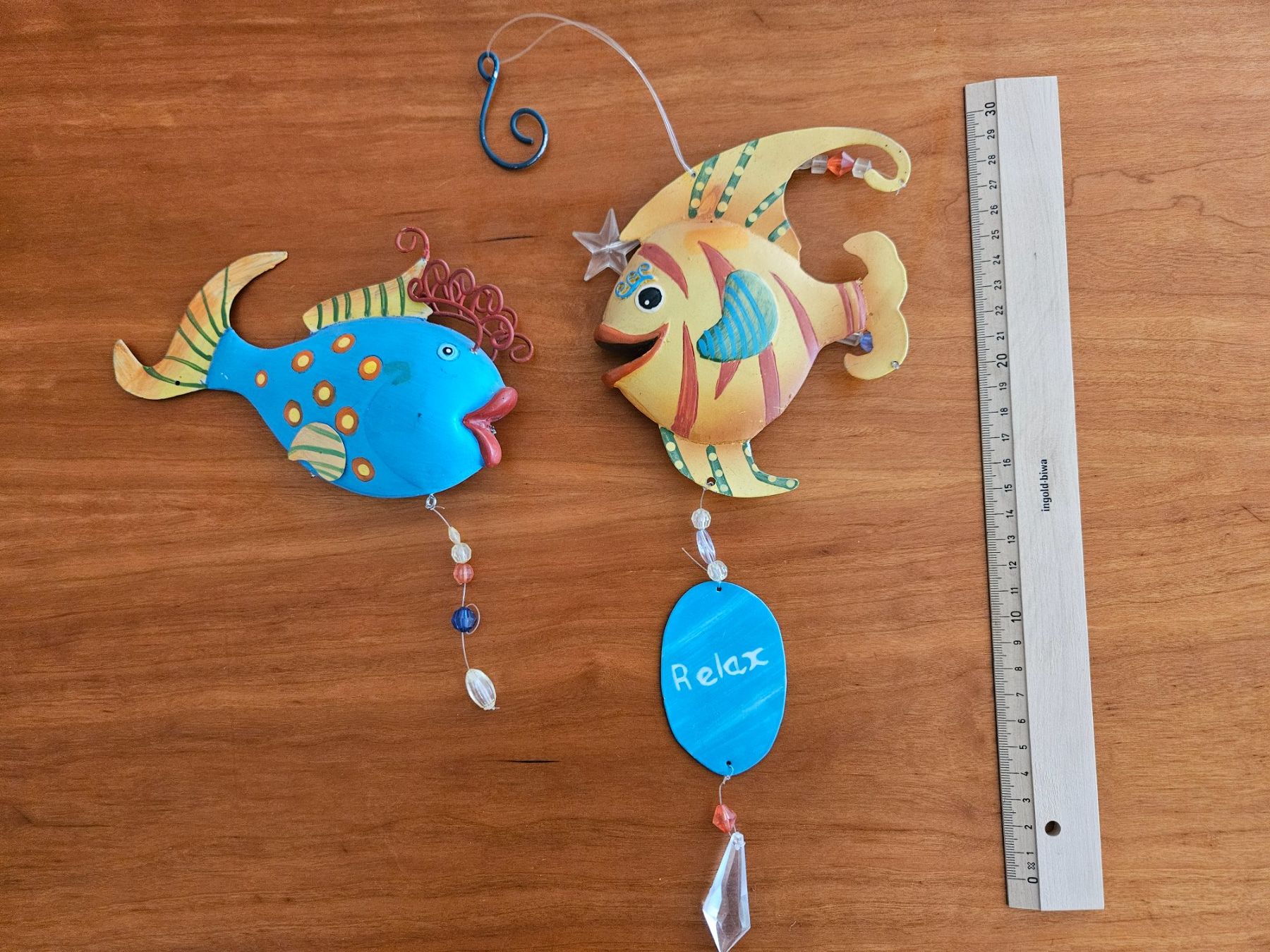 Tutte le decorazioni: Sommerliche Deko-Fische, 2 Stk. – Usato da Ittigen venduto da Myriamstr