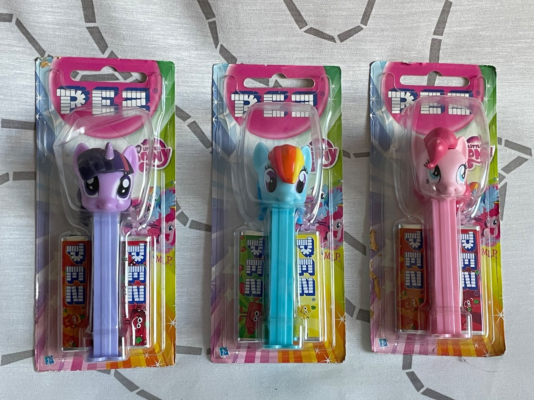 Pez Figuren: 3 PEZ Little Pony – Neu und originalverpackt aus Rafz von stg101