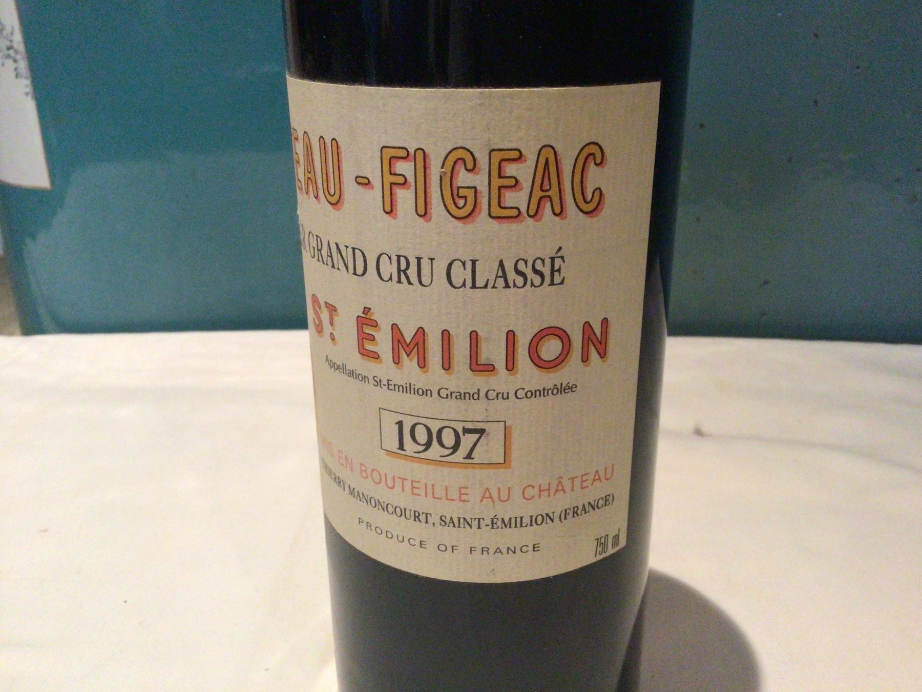 Vino: Chateau Figeac 1997 – Usato da Schleinikon venduto da Laegern99 3