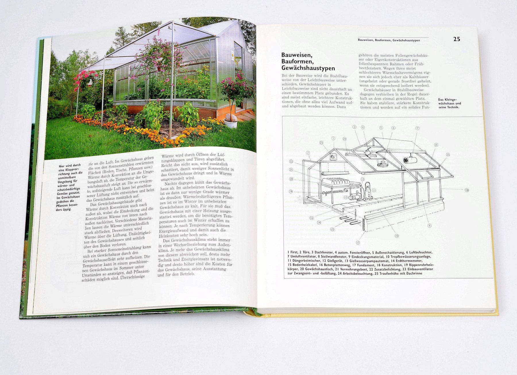 Libri: Das Kleingewächshaus Technik und Nutzung Garten Gewächshaus – Usato da Gränichen venduto da Zuckerhut45 2