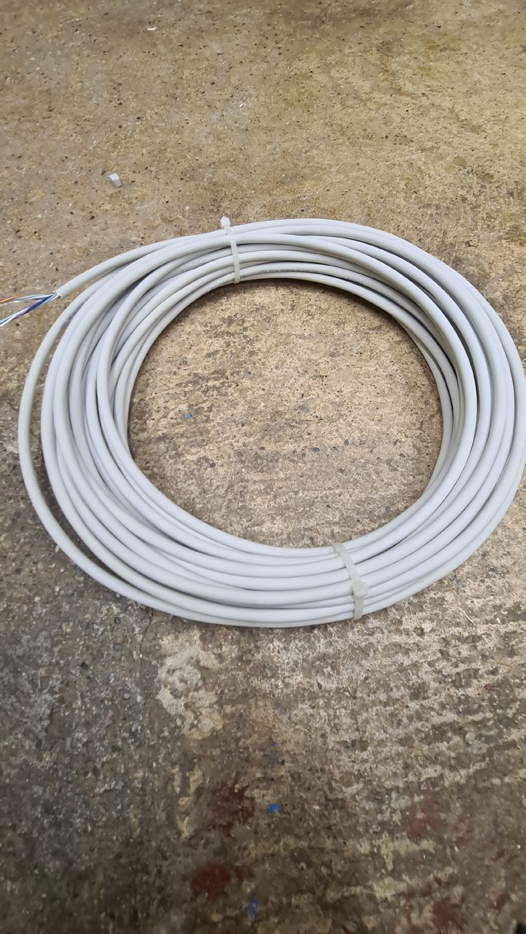 Cavi: Kabel U72 2x4x0.8 halogenfrei 25Meter – Nuovo (secondo la descrizione) da Neunkirch venduto da MaElekt
