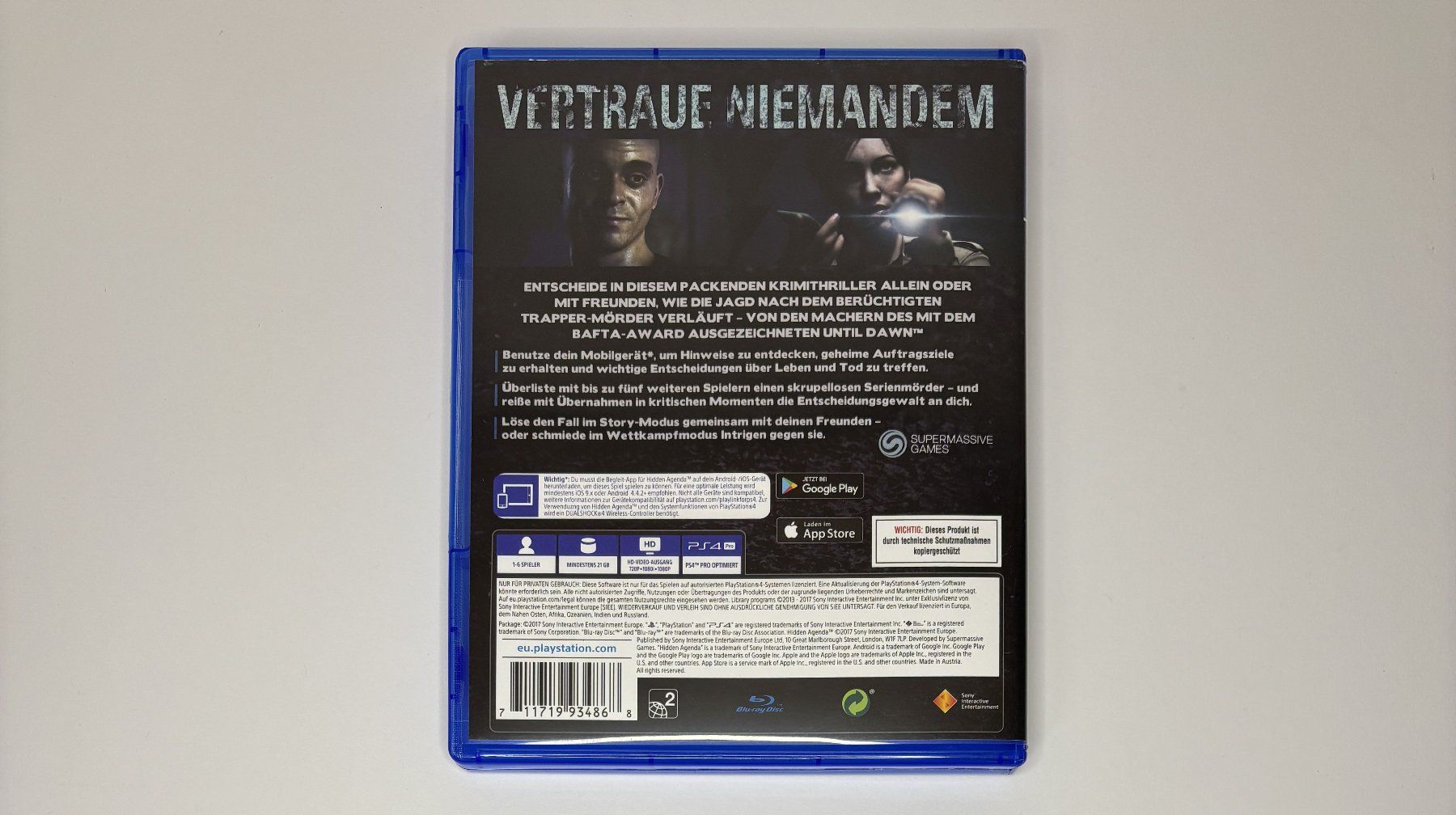 Giochi: PS4 - Hidden Agenda – Usato da Allschwil venduto da Bullach 2