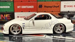 Fast & Furious Mazda RX-7 Weiss, 1:24