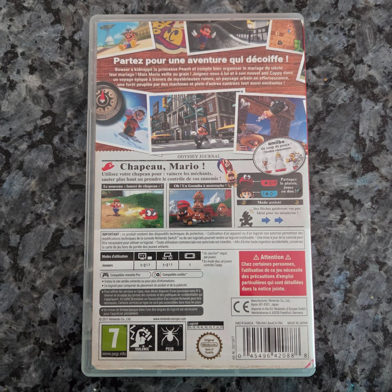 Nintendo Giochi: Super Mario Odyssey - Nintendo Switch – Usato da Vernayaz venduto da Lecoffreromand 1