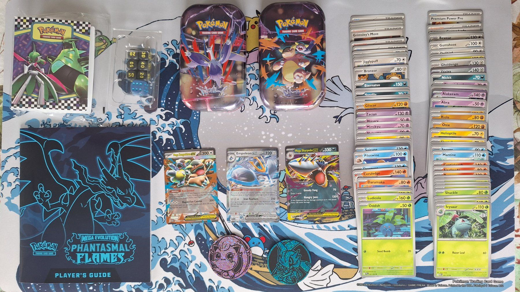 Pokémon Carte collezionabili: Pokemonkarten Set - Mega Sharpedo EX, Mini Portfolio, Tins – Usato da Spreitenbach venduto da misi.m