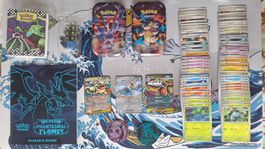 Pokemonkarten Set - Mega Sharpedo EX, Mini Portfolio, Tins