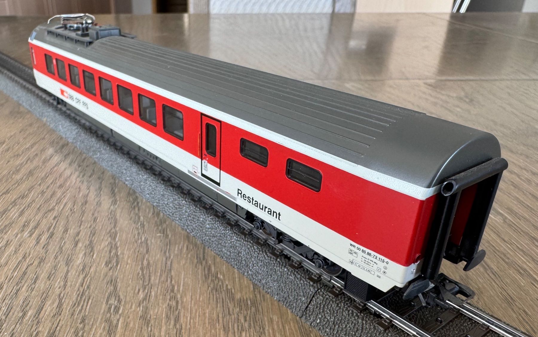 Märklin Modellini di ferrovie: SBB-Restaurantwagen,  EW IV WR – Nuovo (secondo la descrizione) da St. Moritz venduto da Manu7500 1
