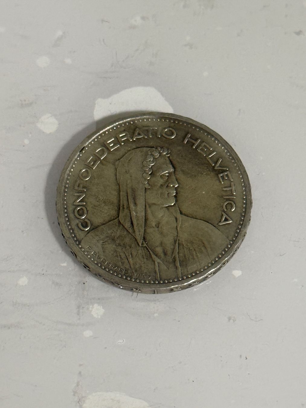 Alle Münzen: 5 Franken 1932  Silber – Gebraucht aus Wallisellen von SWISS_SILVER1