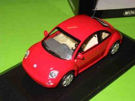 VW Beetle rot * Minichamps  1:43