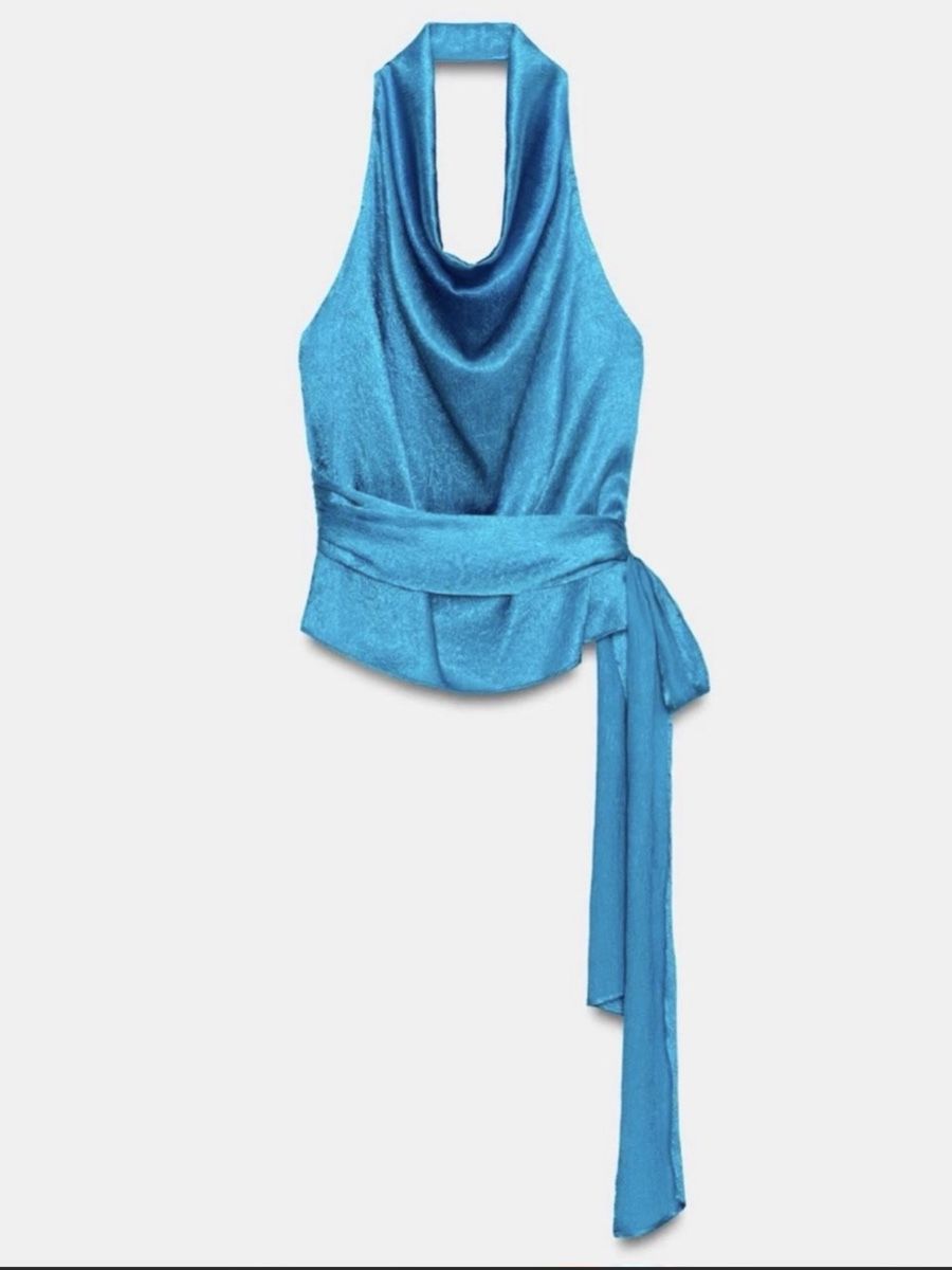 Zara Blusen, T-Shirts & Tops: Zara Halterneck Top – Neu (gemäss Beschreibung) aus Zürich von pop_wv8q 3