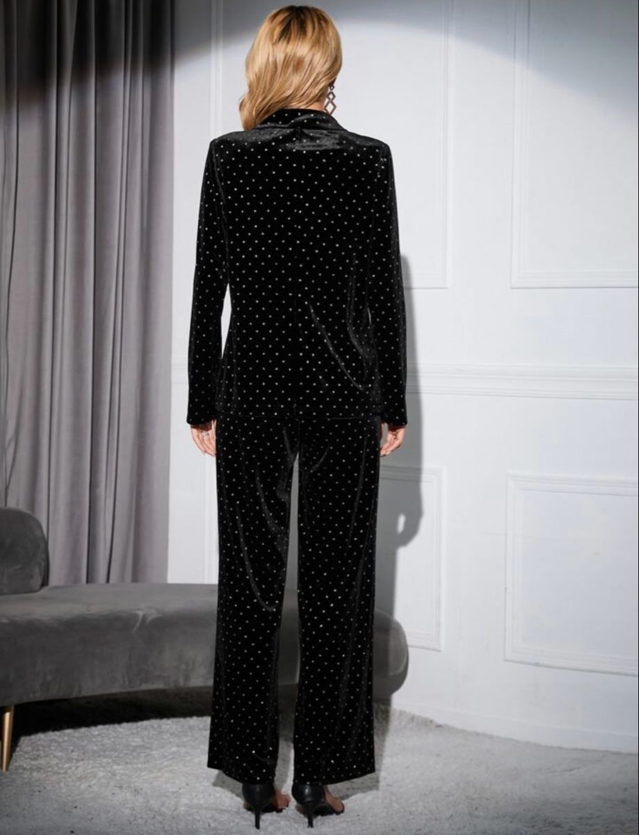 Shein Completi & Tailleur: Samt Hose & Blazer, Gr. M – Nuovo (secondo la descrizione) da Zürich venduto da tam_7z8v 3